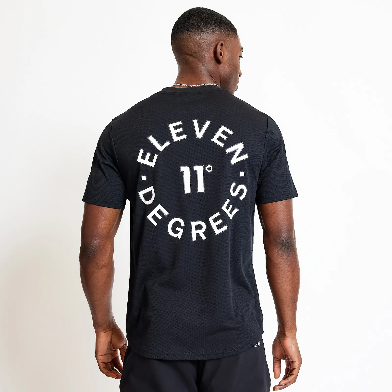 11 Degrees  |Unisex Street Style U-Neck Cotton Short Sleeves Logo