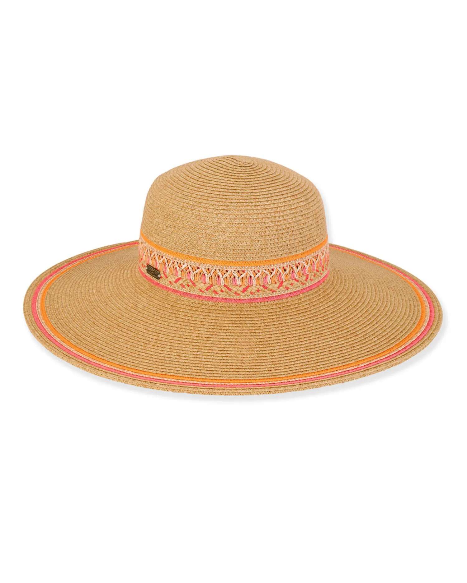 2024 Sun N Sand Willa Women's Paper Braid Floppy Hat - HH3067