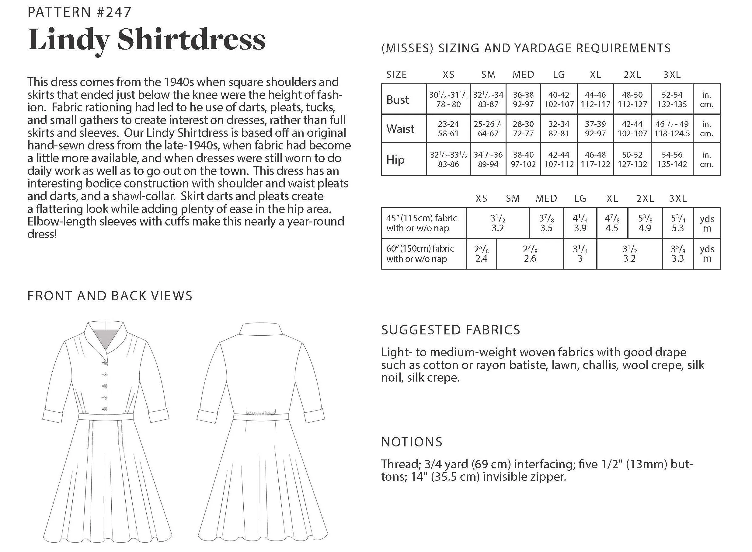 247 Lindy Shirtdress