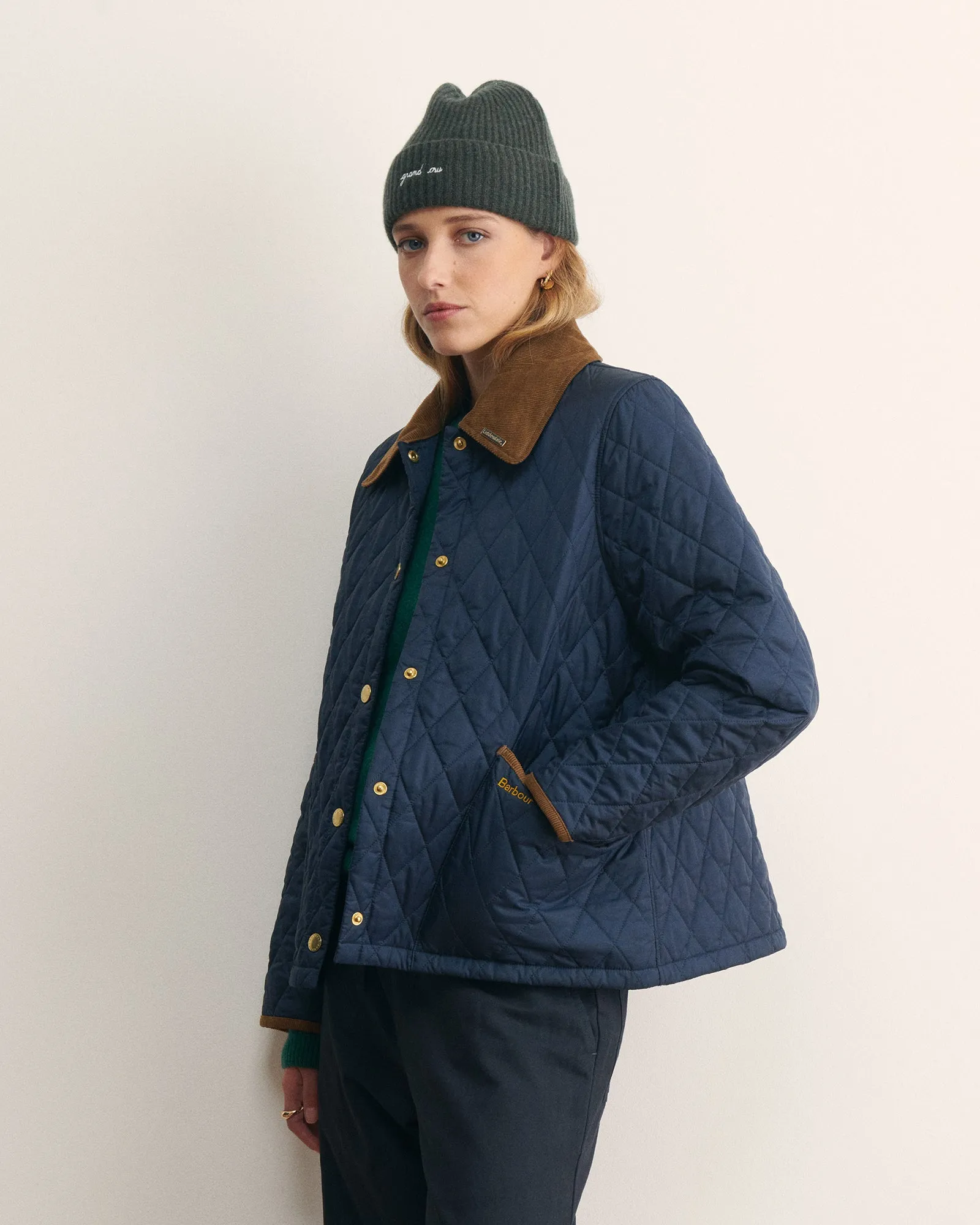 30th Anniversary Liddesdale barbour cropped quilted jacket