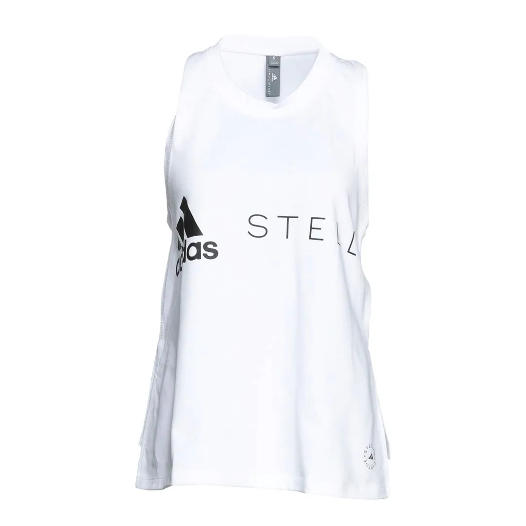 adidas by Stella McCartney  |Unisex Street Style Plain Cotton Logo Tanks & Camisoles