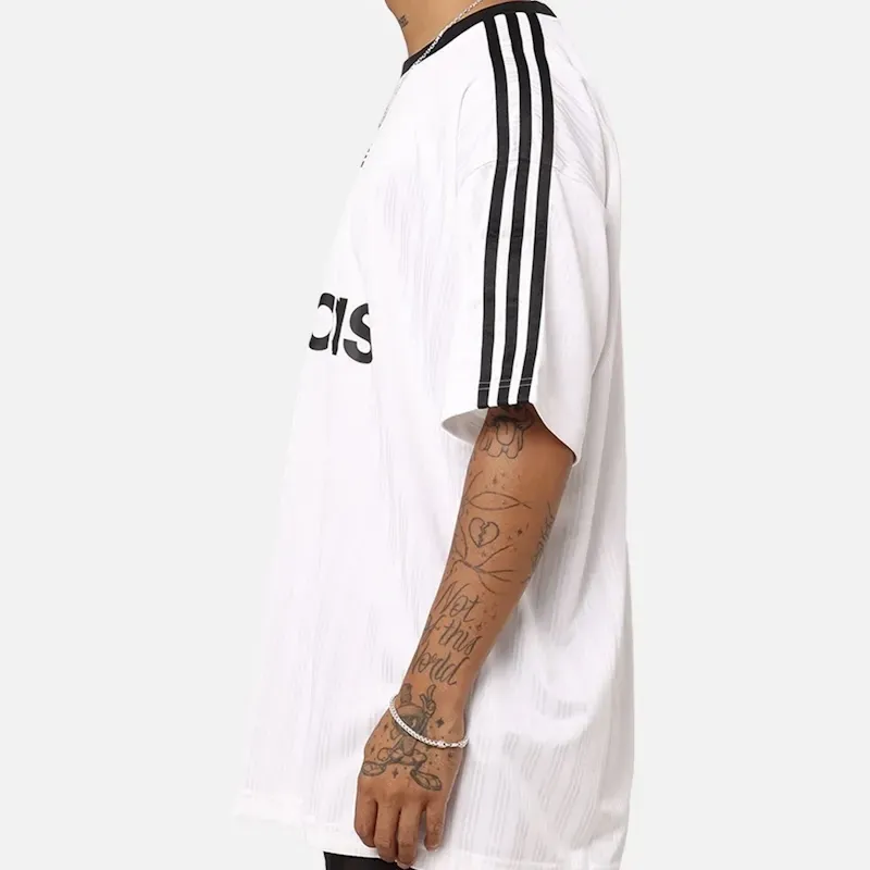 adidas  |Crew Neck Street Style Cotton Short Sleeves Logo