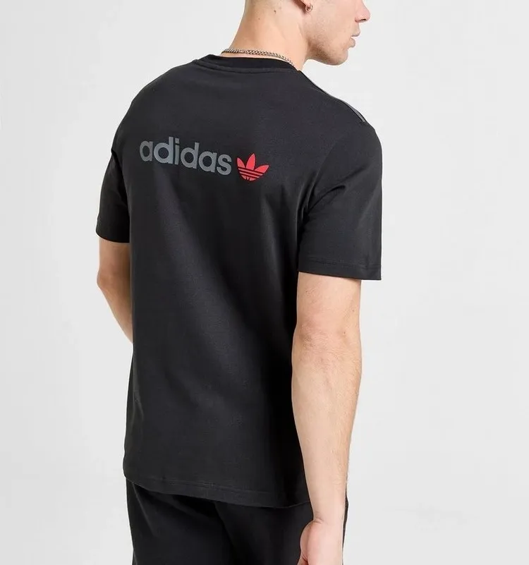 adidas  |Crew Neck Unisex Street Style Cotton Short Sleeves Logo