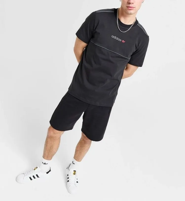 adidas  |Crew Neck Unisex Street Style Cotton Short Sleeves Logo