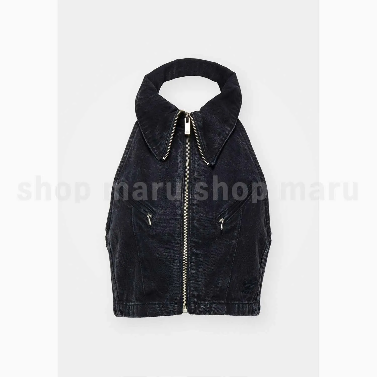 adidas  |Fashion Montreal Denim Cropped Vest