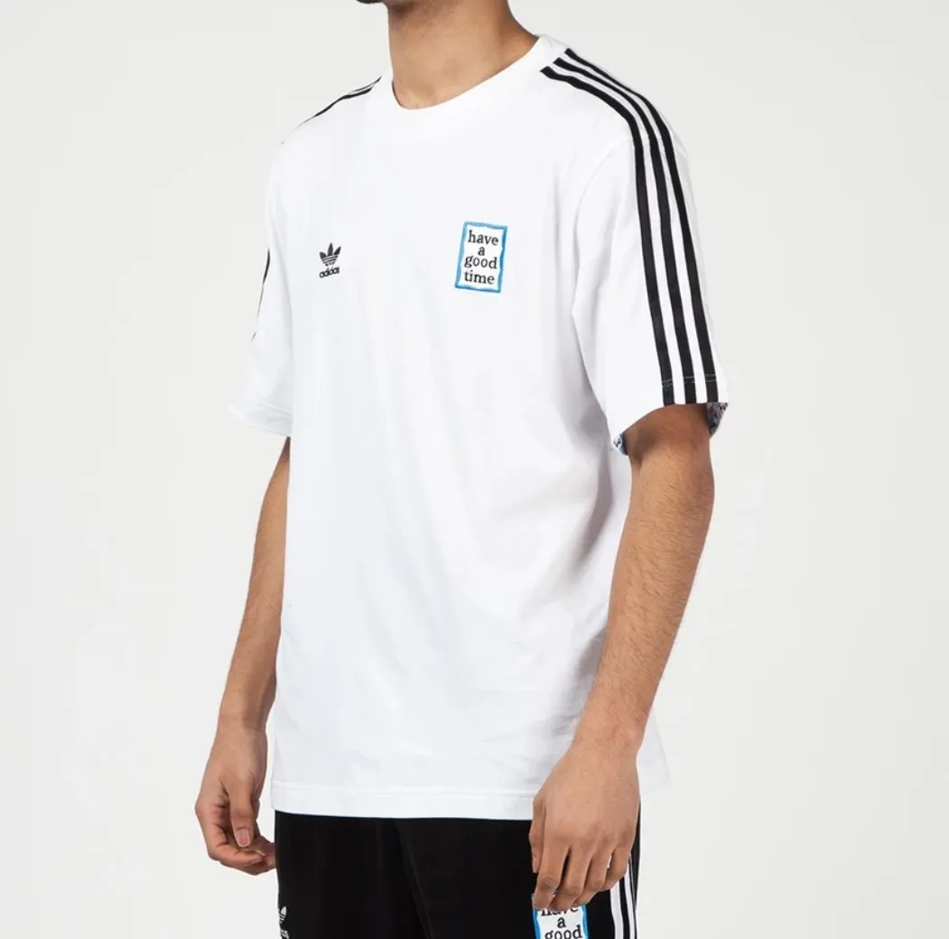 adidas  |Street Style Collaboration Short Sleeves Oversized T-Shirts