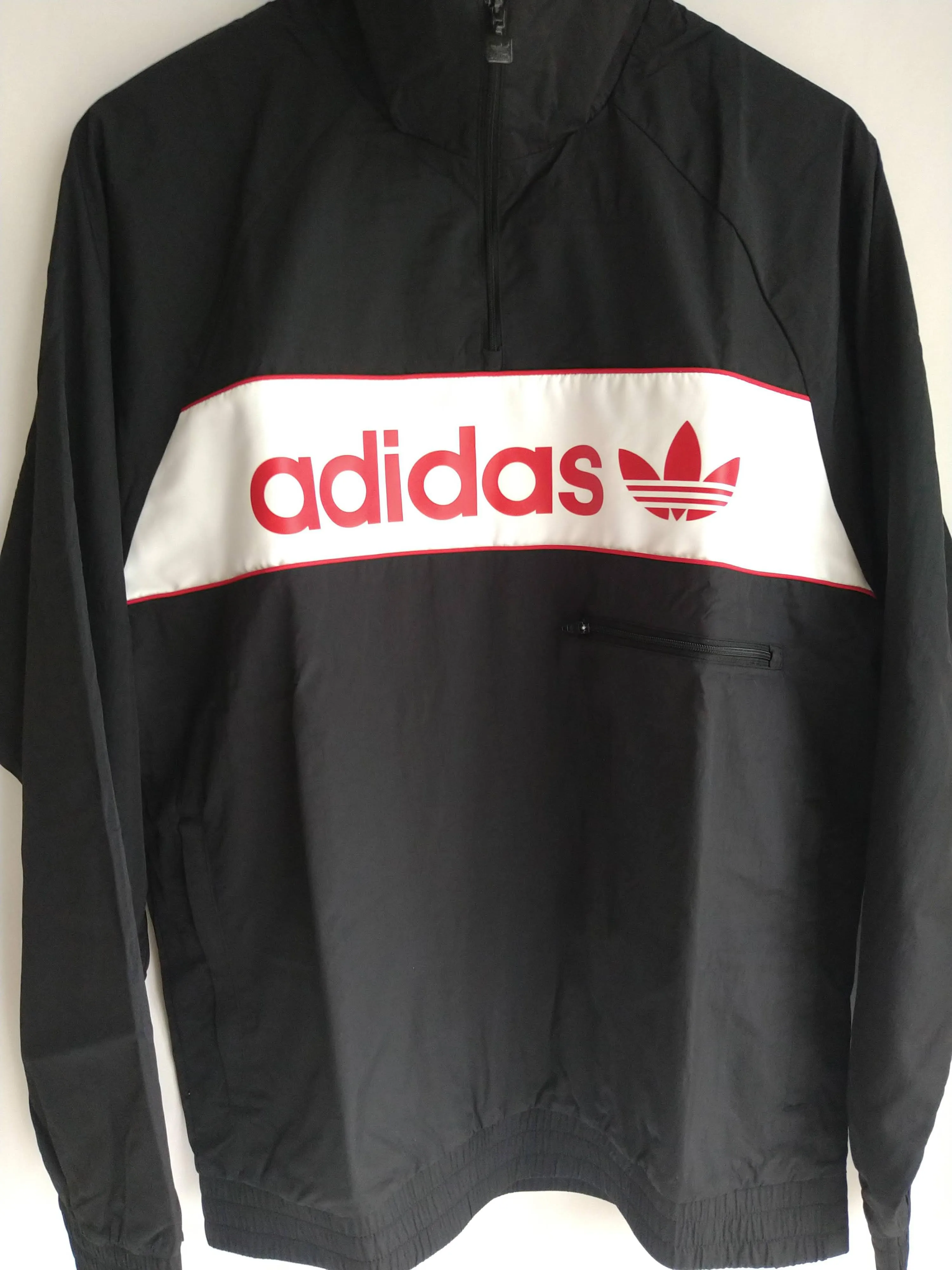 adidas  |Street Style Long Sleeves Plain Logo Sweatshirts