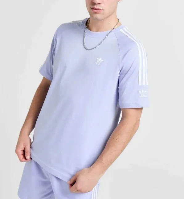 adidas  |Street Style Plain Cotton Short Sleeves Logo T-Shirts