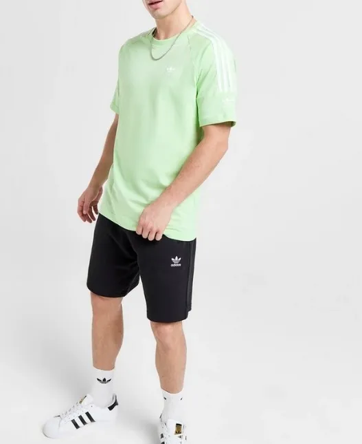 adidas  |Street Style Plain Cotton Short Sleeves Logo T-Shirts