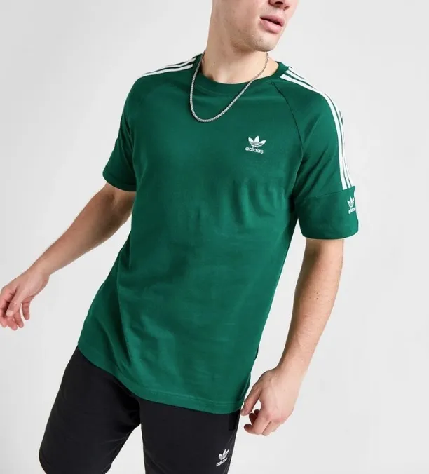 adidas  |Street Style Plain Cotton Short Sleeves Logo T-Shirts