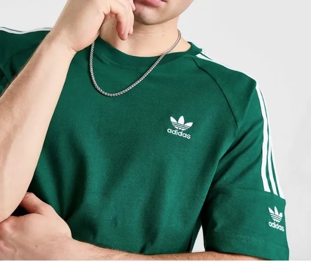 adidas  |Street Style Plain Cotton Short Sleeves Logo T-Shirts