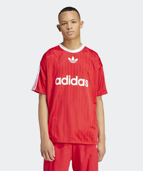 adidas  |Street Style U-Neck Plain Short Sleeves Logo T-Shirts