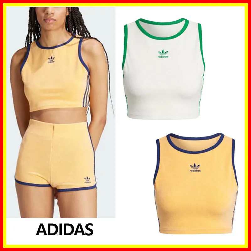 adidas  |Street Style U-Neck Plain Tanks & Camisoles