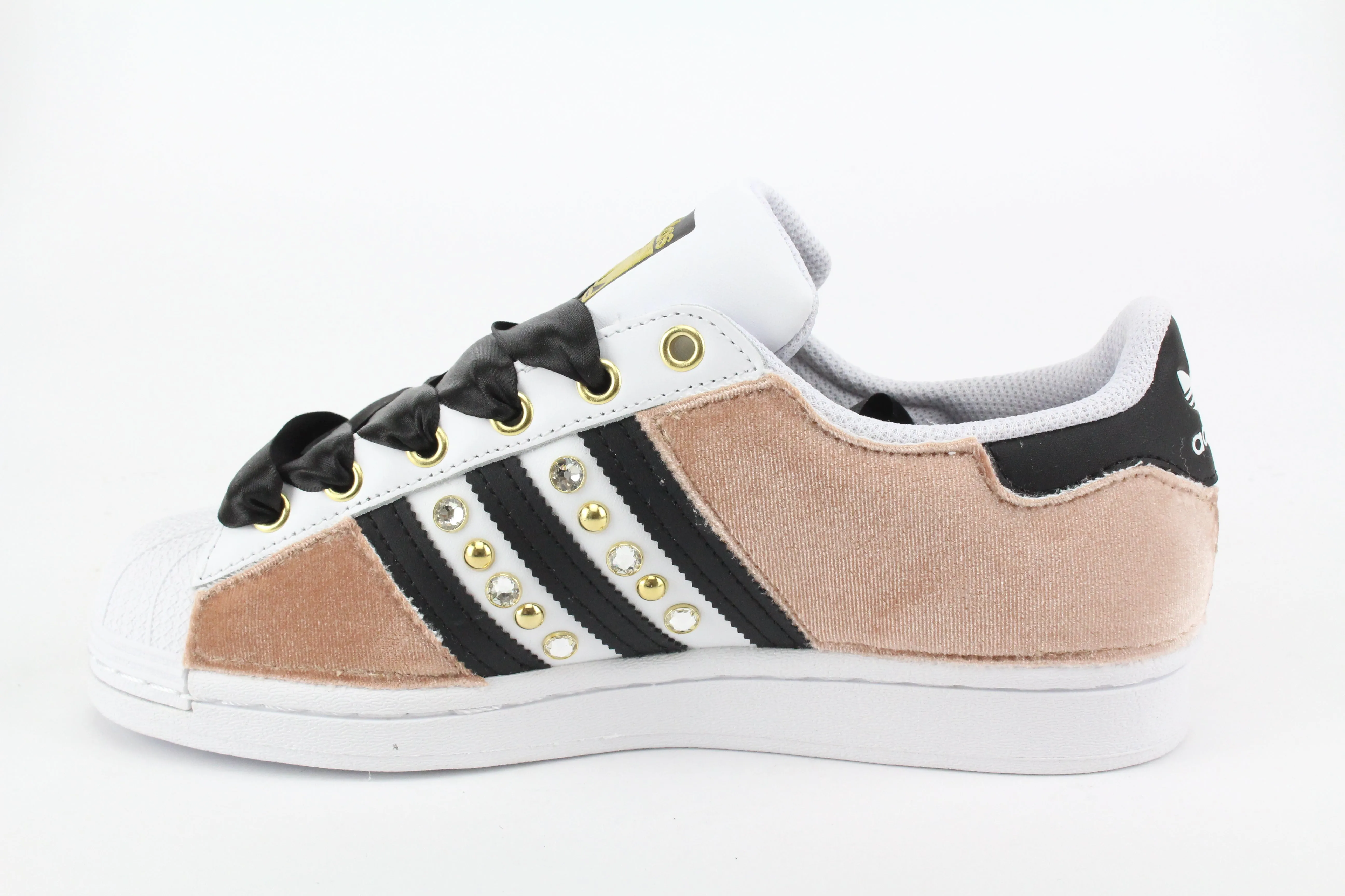 Adidas Superstar Velluto Rosa