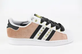 Adidas Superstar Velluto Rosa