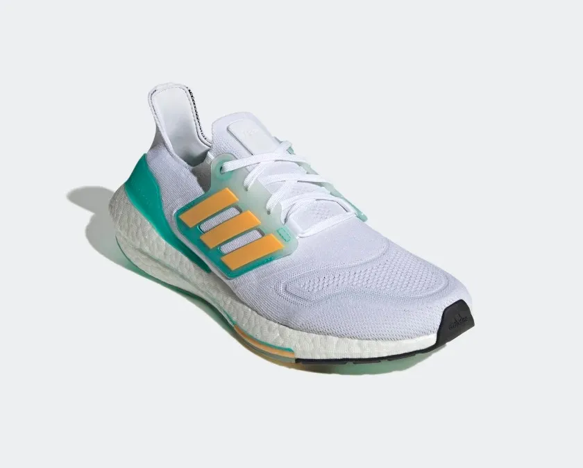 Adidas Ultra Boost 22 Cloud White Flash Orange Mint Rush GX5463