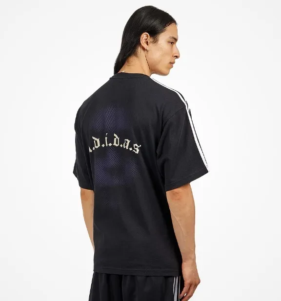 adidas  |Unisex Street Style Collaboration Cotton Short Sleeves Logo