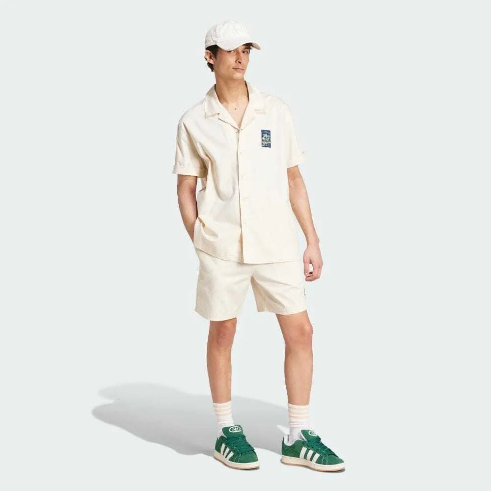 adidas  |Unisex Street Style Plain Cotton Short Sleeves Oversized