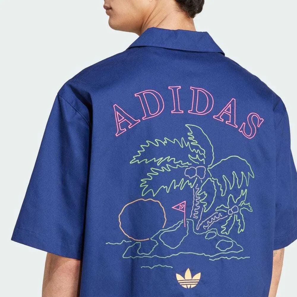 adidas  |Unisex Street Style Plain Cotton Short Sleeves Oversized