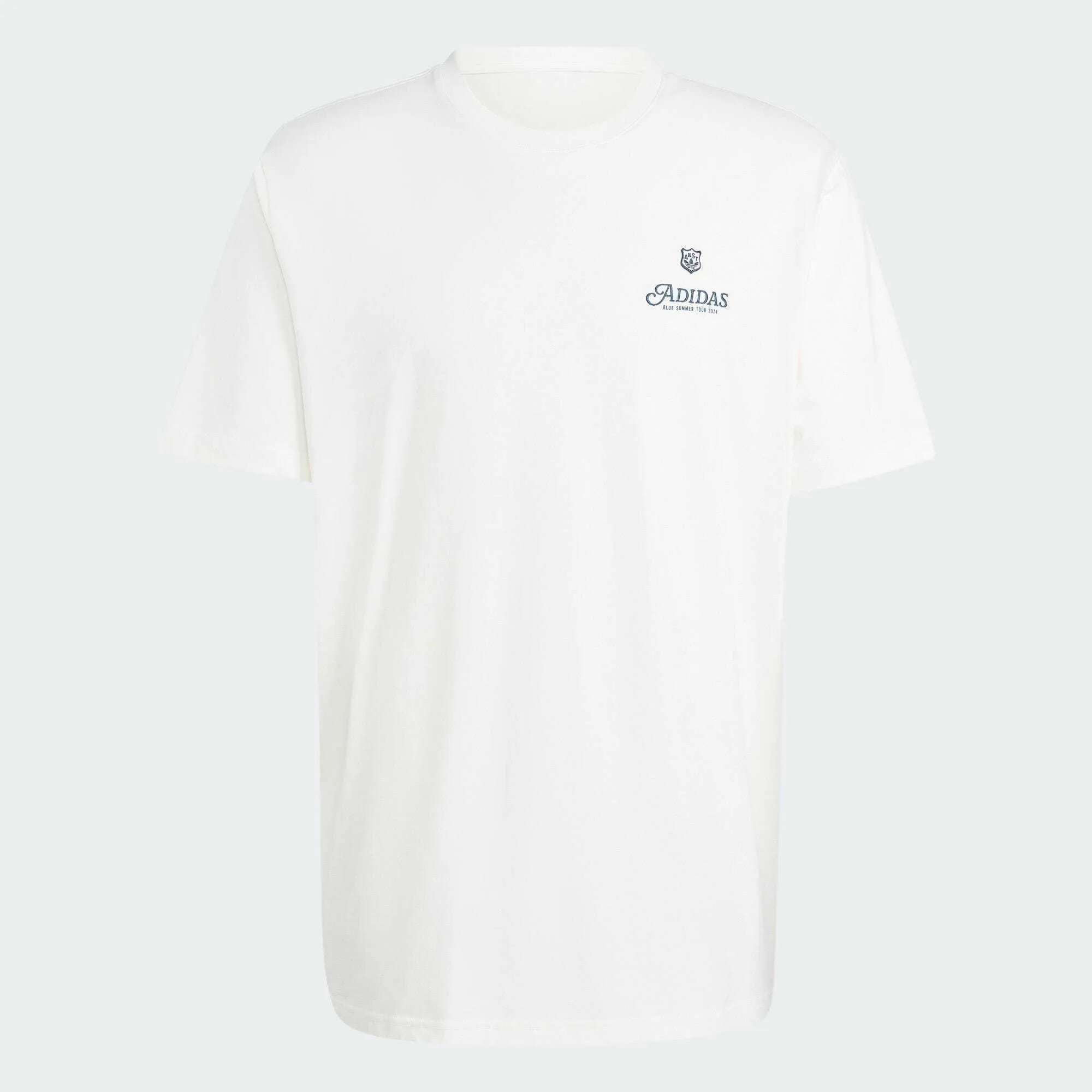 adidas  |Unisex Street Style U-Neck Plain Cotton Short Sleeves Logo