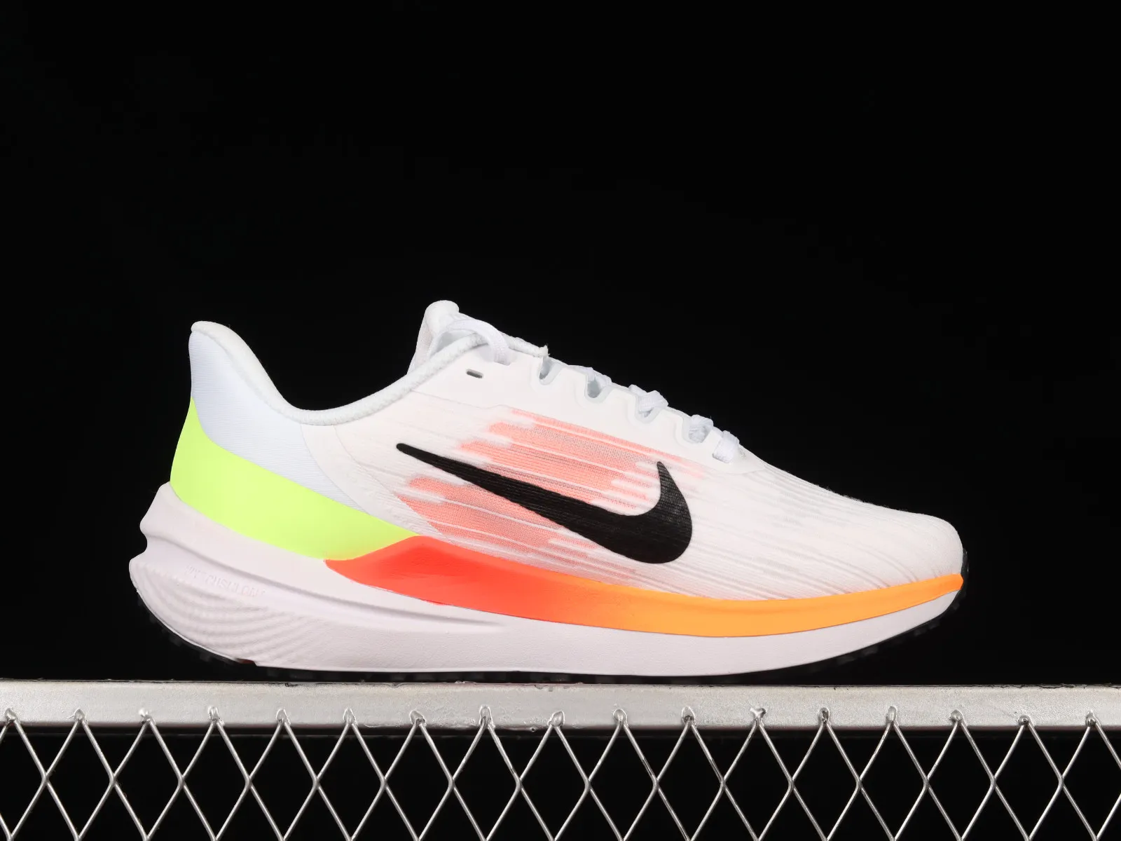 Adidas Zoom Winflo 9 White Black Orange Crimson DD6203-100