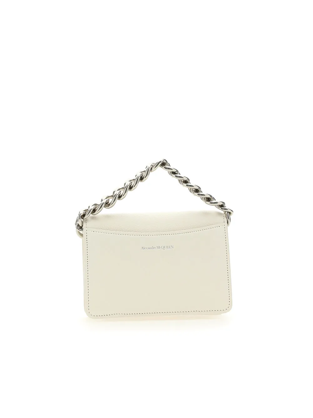 Alexander McQueen Four Ring Mini Chain Tote Bag