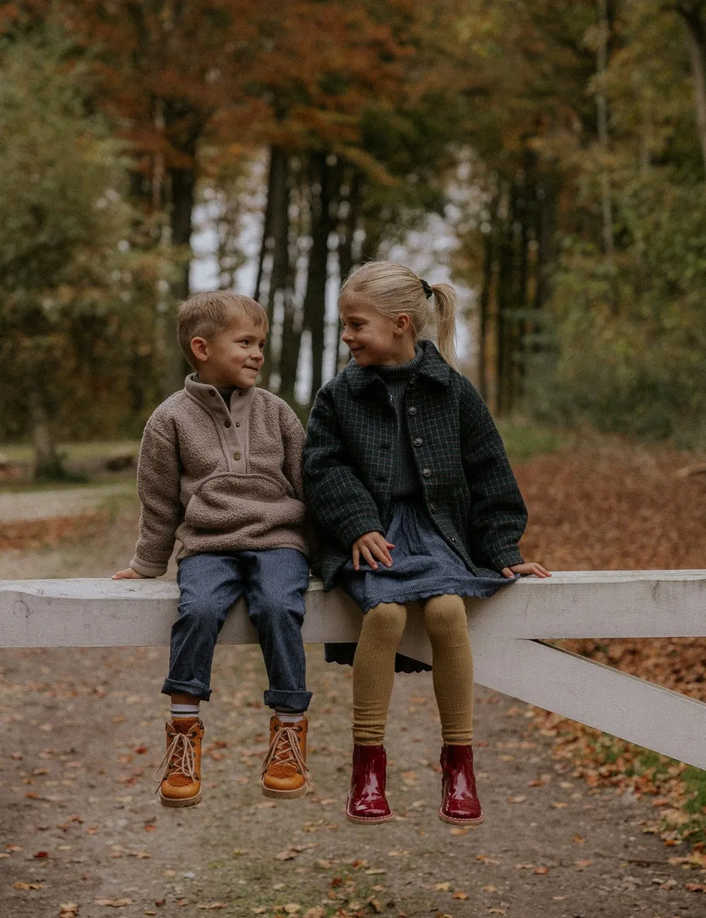 Ankle Boot Stars - Cherry Patent