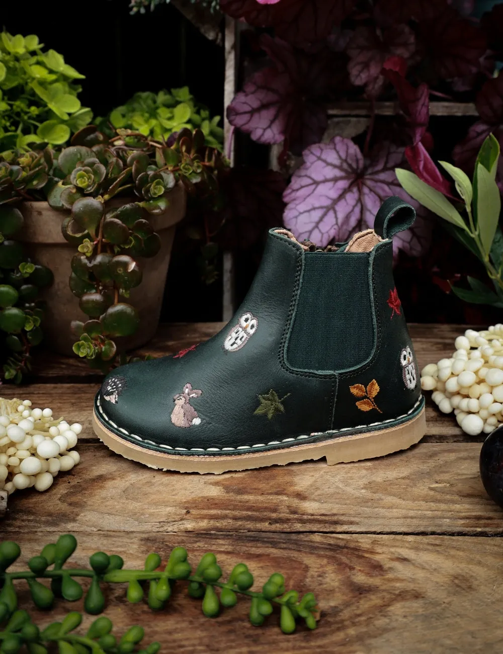 Ankle Boot Woodland - Kale