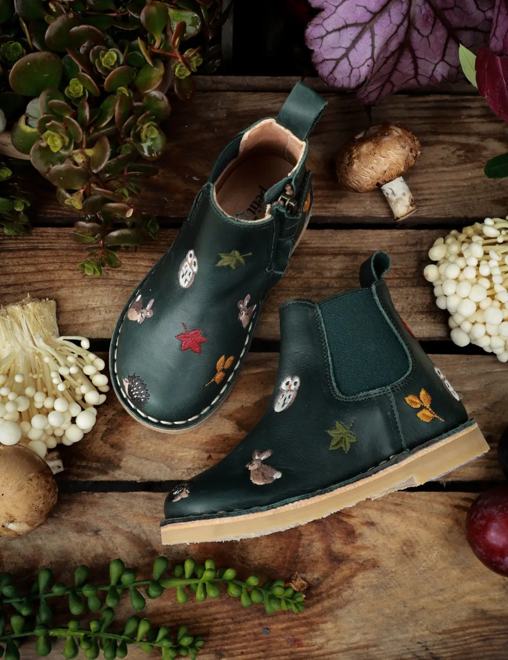 Ankle Boot Woodland - Kale