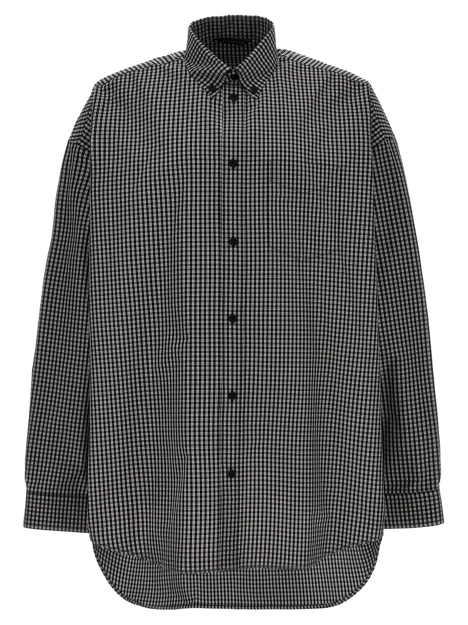 BALENCIAGA  |Balenciaga Check print shirt