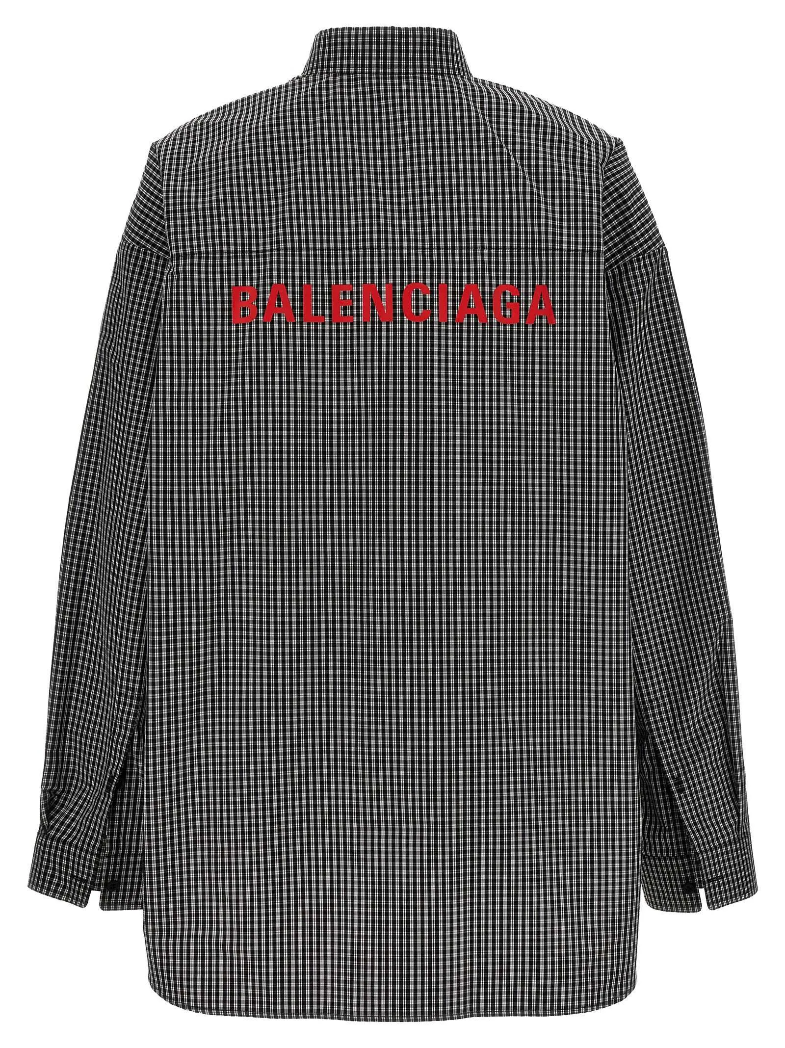 BALENCIAGA  |Balenciaga Check print shirt