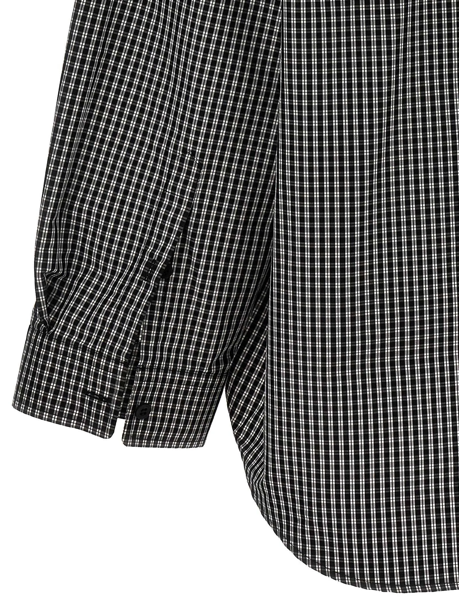 BALENCIAGA  |Balenciaga Check print shirt