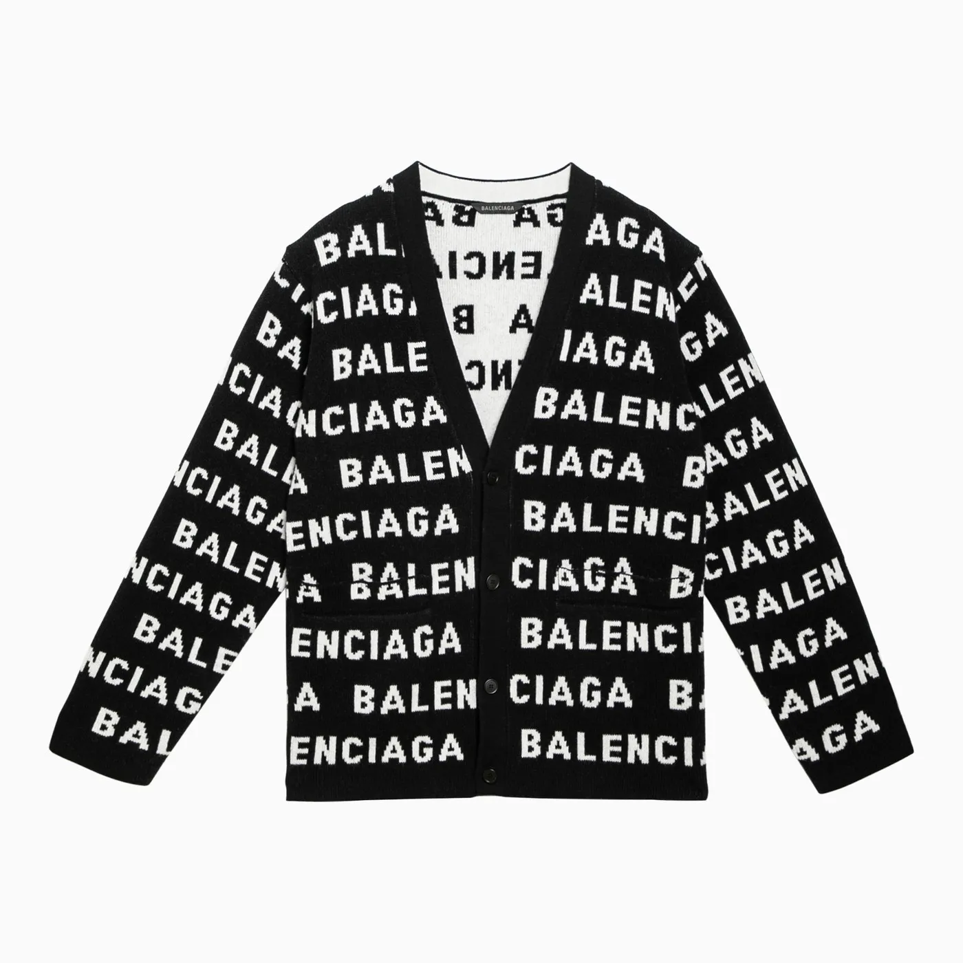 BALENCIAGA  |Casual Style Street Style Logo Cardigans