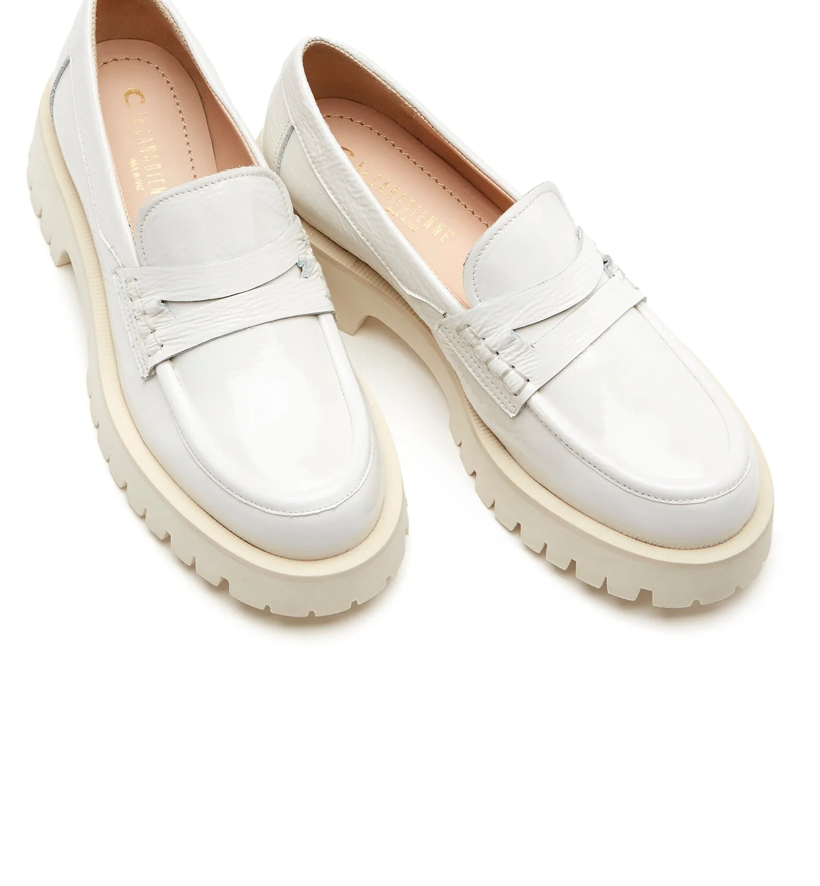 BENNICE CRINKLE LEATHER LOAFER