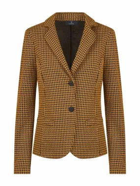 Blazer a 2 bottoni in Eco Jacquard - Fant.Nugget