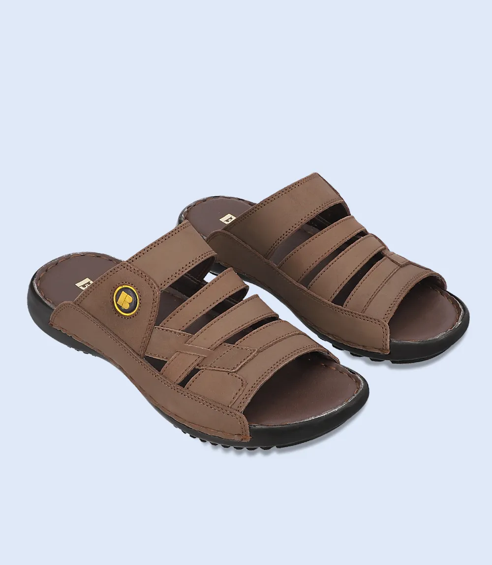 BM0744-CHOCO-Men Casual Slipper