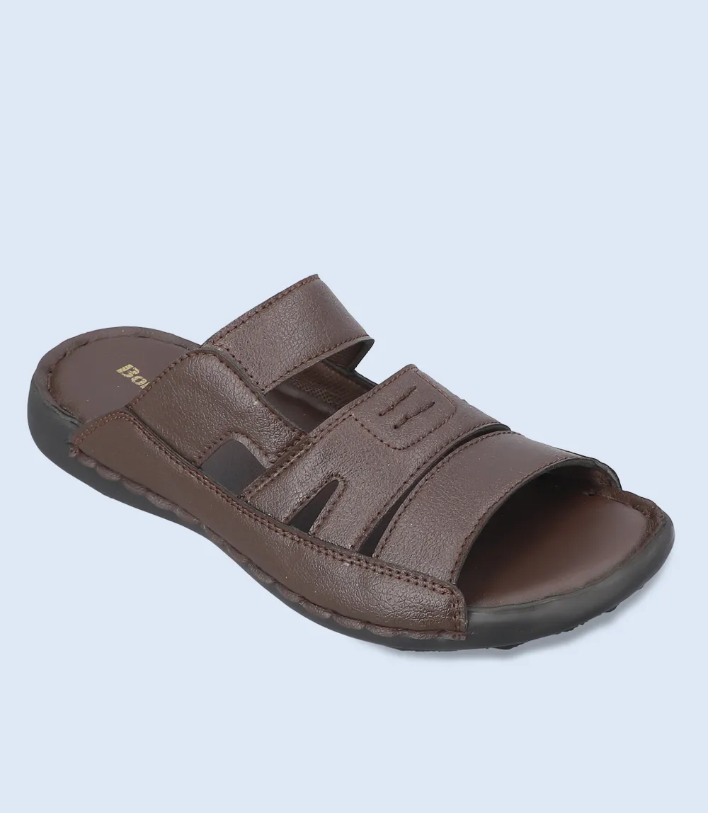 BM5494-BROWN-Men Casual Slipper