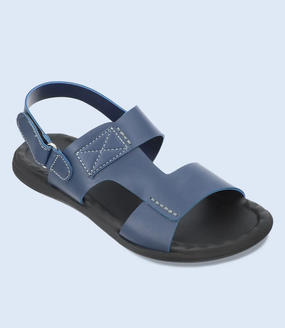 BM5616-BLUE-Men Casual Sandal