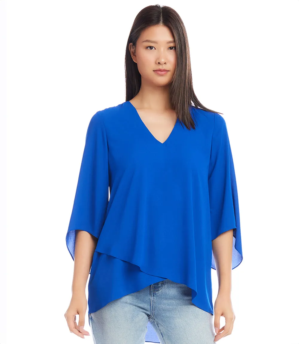 Bracelet Sleeve Asymmetric Top