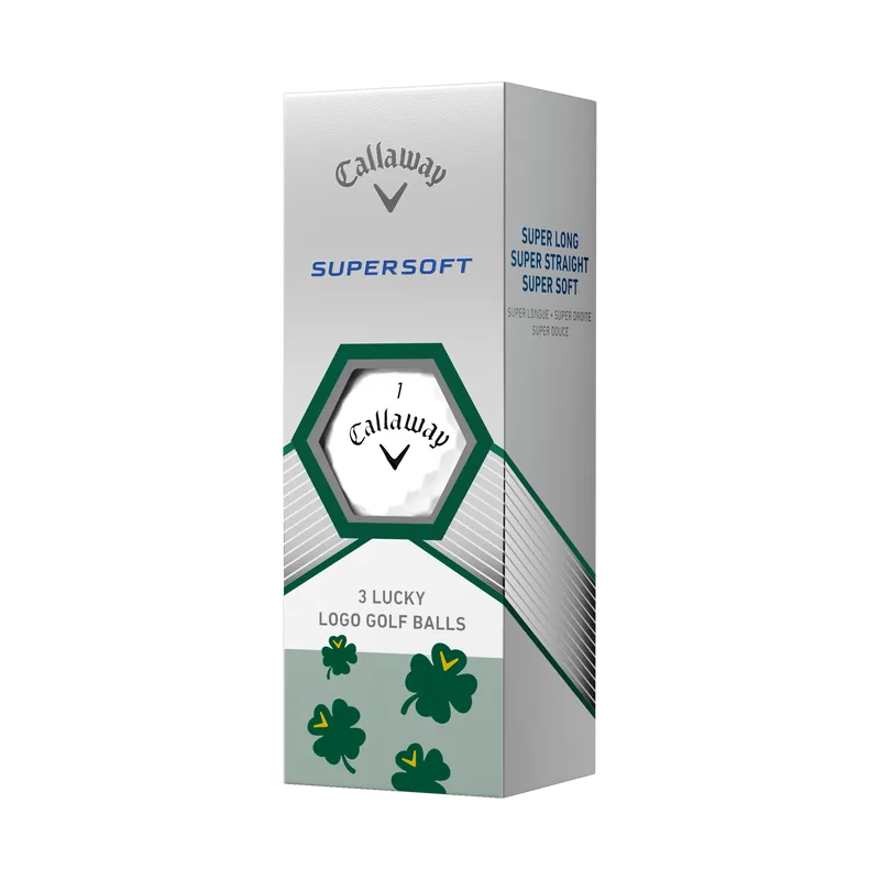 Callaway Supersoft Lucky Golf Balls Sleeve