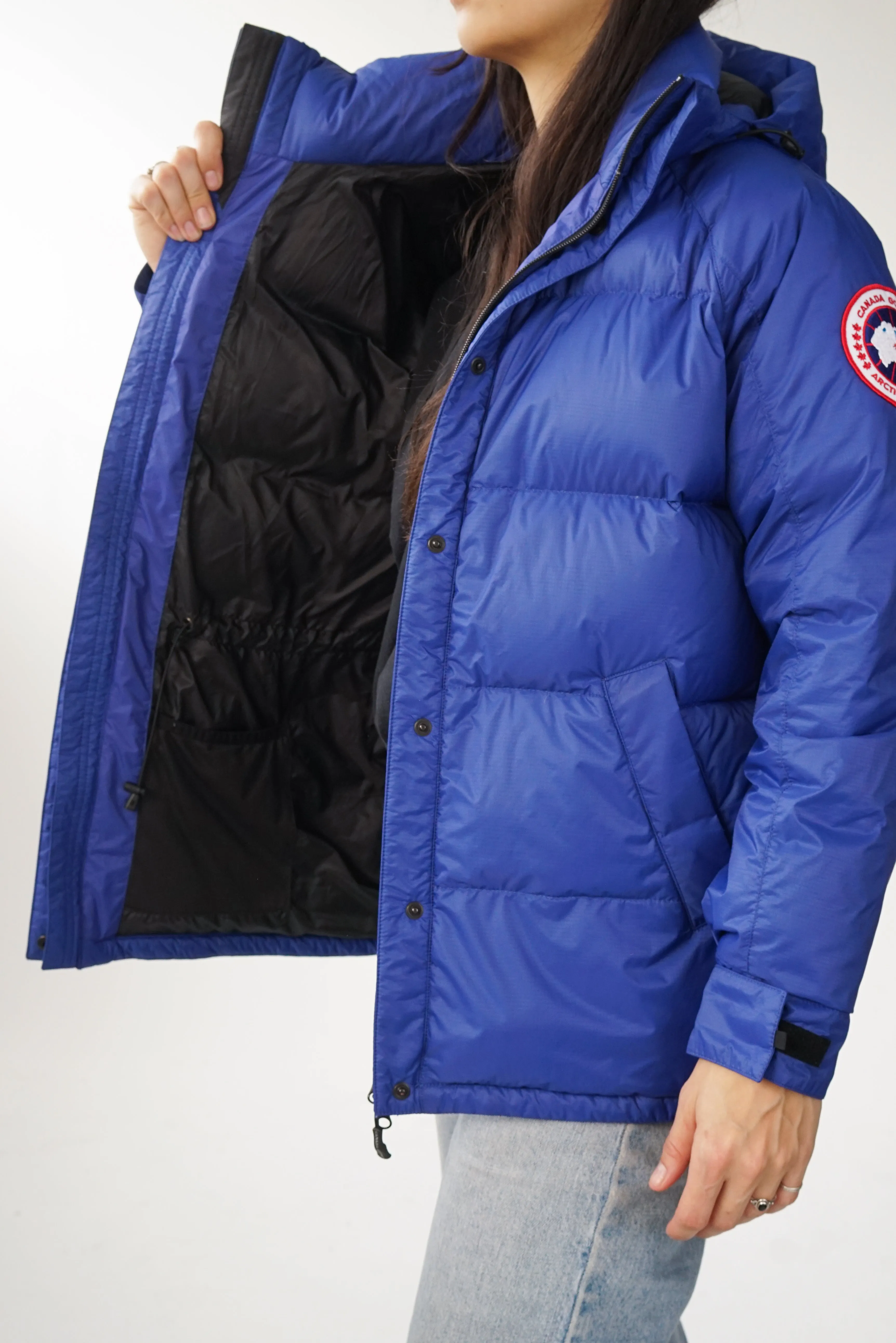 Canada Goose Approach down parka jacket in blue size S