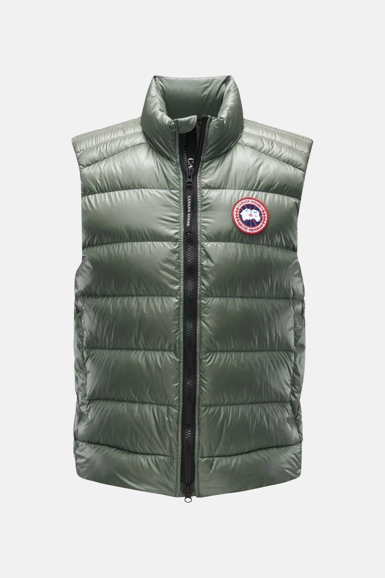 CANADA GOOSE down gilet 'Crofton Vest' grey-green