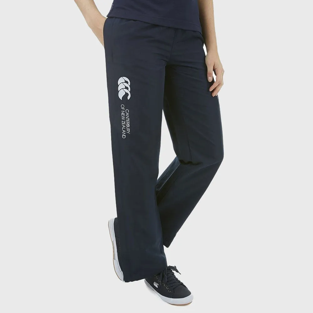 Canterbury Women's Open Hem Stadium Pants Navy