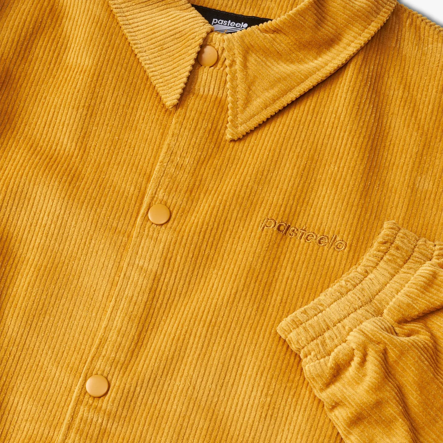 CAPITAL CORD JACKET - MUSTARD