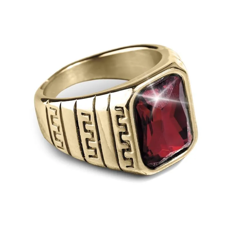 Cardinal Men's Ring