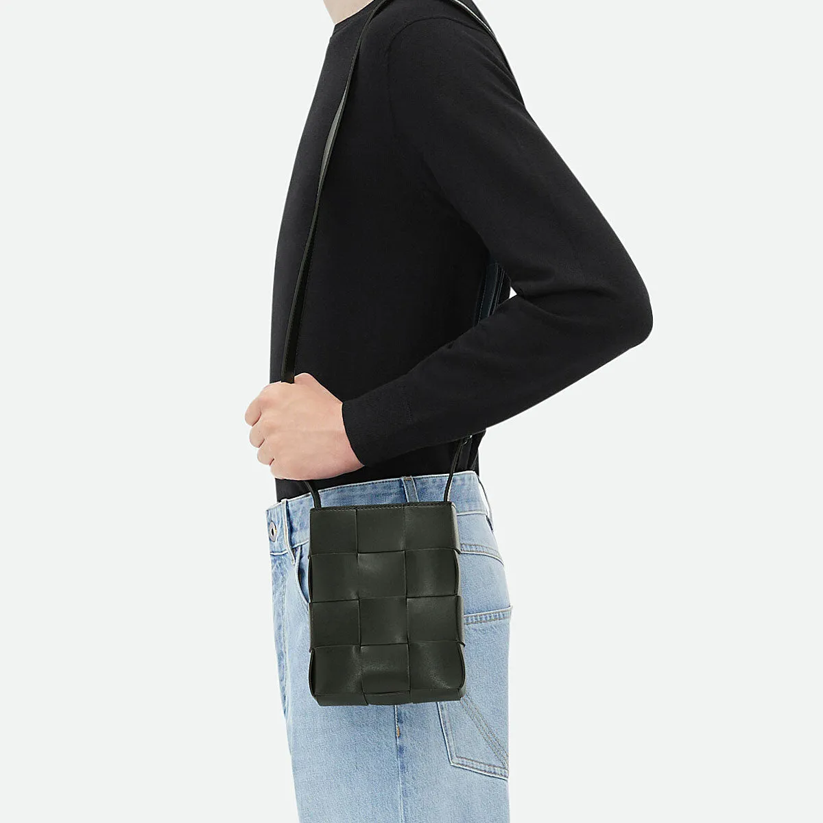 Cassette Phone Crossbody Urban, Dark Green