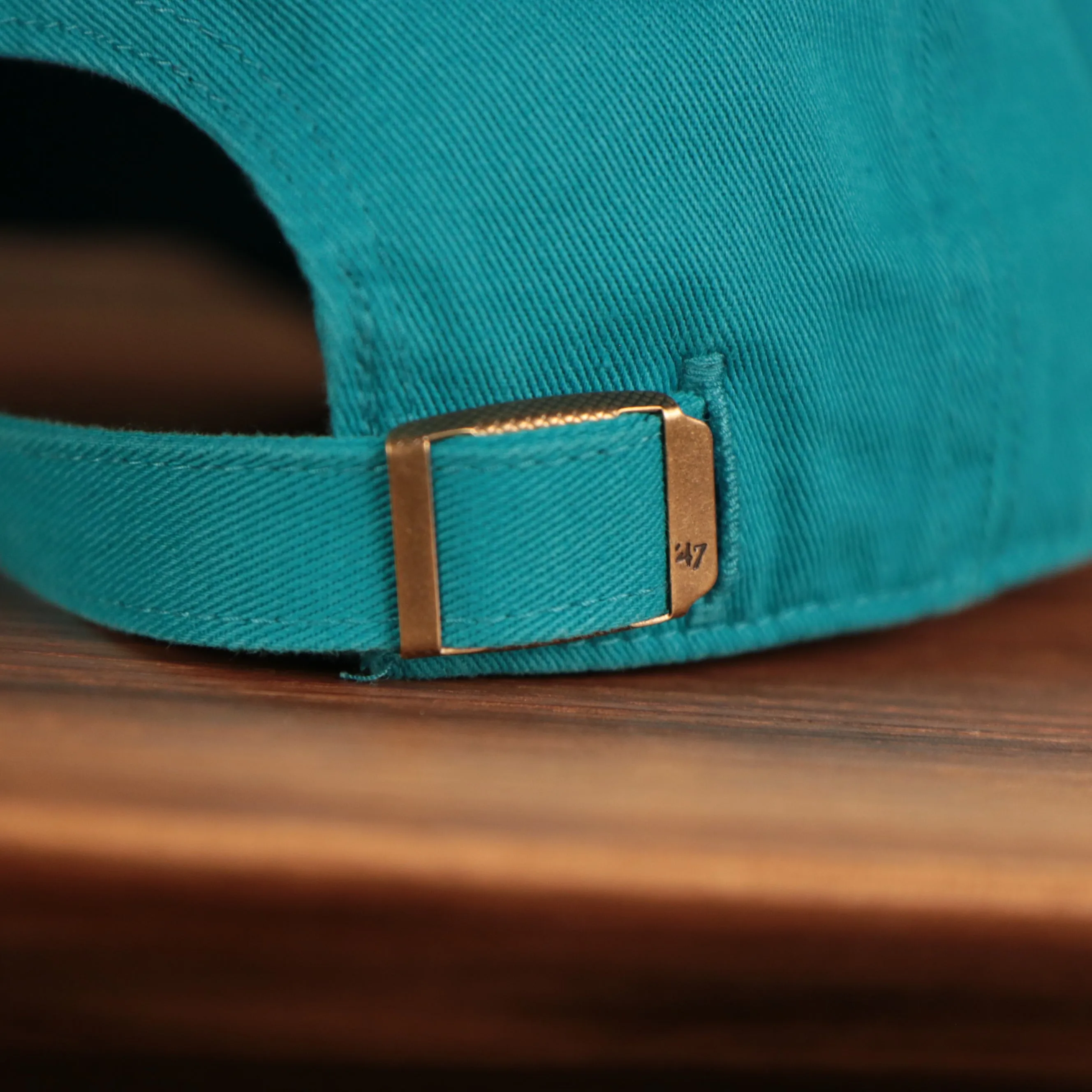 Charlotte Hornets Cyan Adjustable Dad Hat