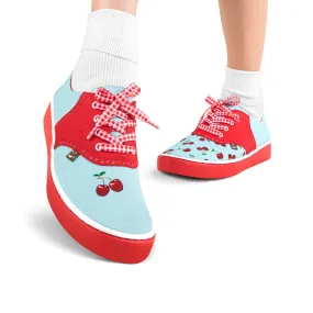 Chocolaticas® Cherry Blue Casual Sneaker