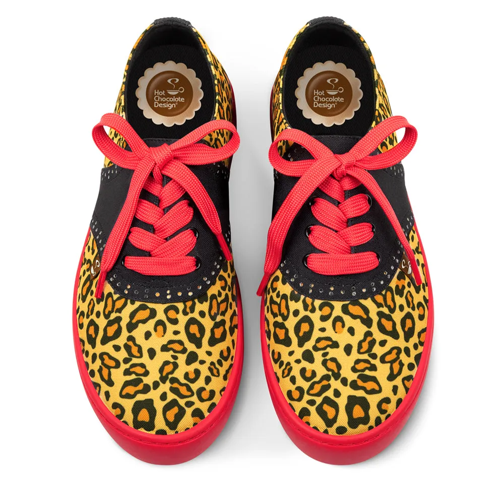 Chocolaticas® Leopard Casual Sneaker