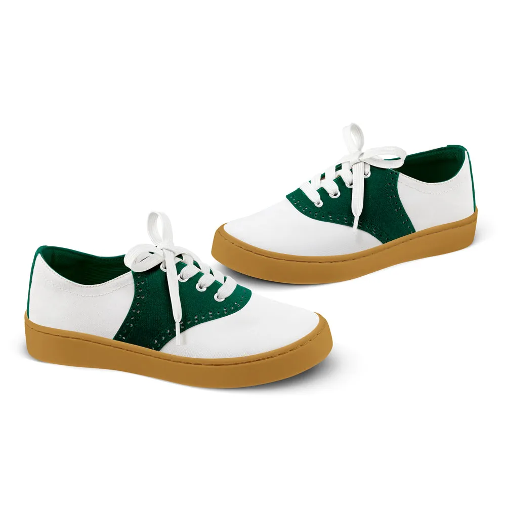 Chocolaticas® Saddle Green Casual Sneaker